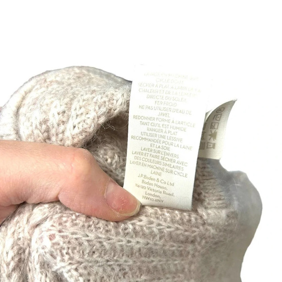 Boden Francesca Ribbed Mohair‎ Pullover Sweater Jumper Size Medium - Picture 10 of 10